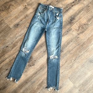 Abercrombie High Rise Skinny Jeans